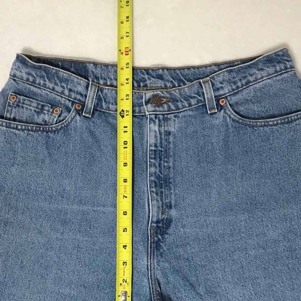 Vintage 500 Levi’s High Rise Relaxed Fit Tapered Leg Denim Jeans - Picture 3 of 10